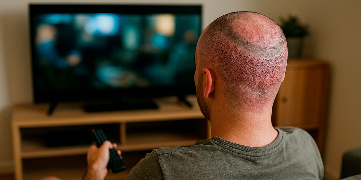 Cuidados después de un implante capilar